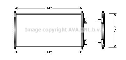 AVA QUALITY COOLING Kondensators, Gaisa kond. sistēma FDA5303